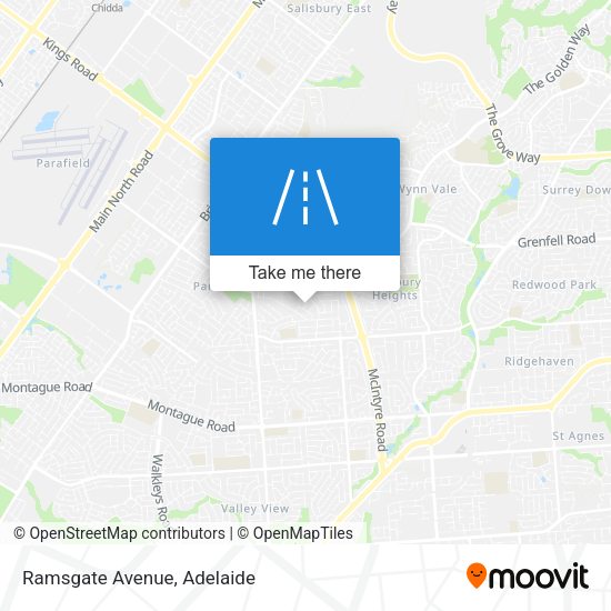 Ramsgate Avenue map