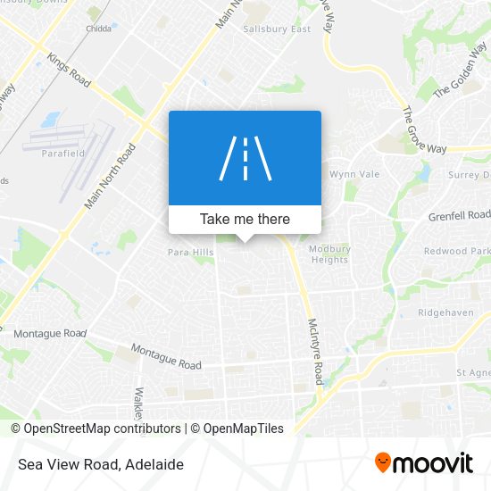 Sea View Road map