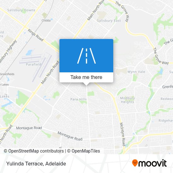 Yulinda Terrace map