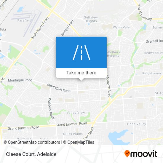 Cleese Court map