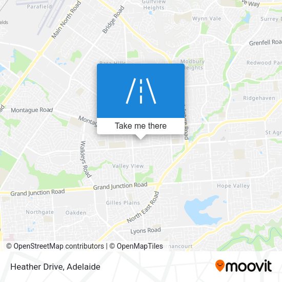 Heather Drive map