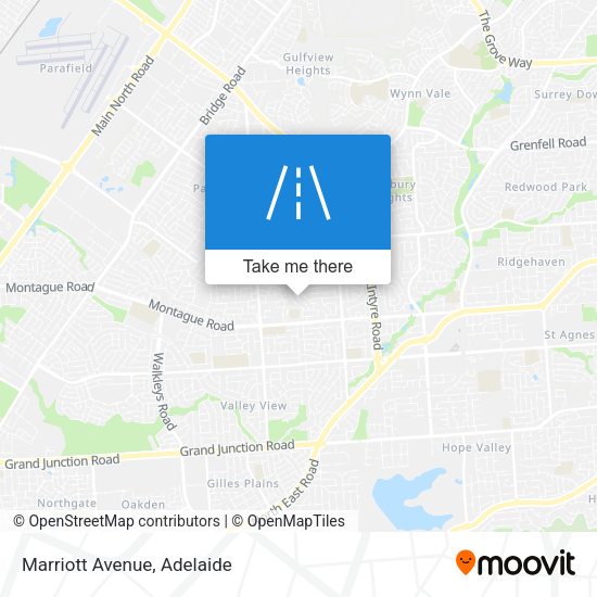 Marriott Avenue map