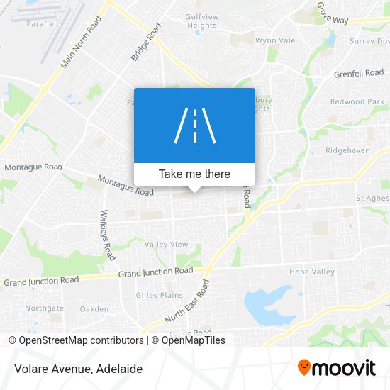 Volare Avenue map