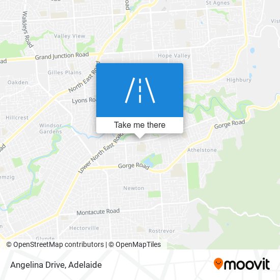 Angelina Drive map