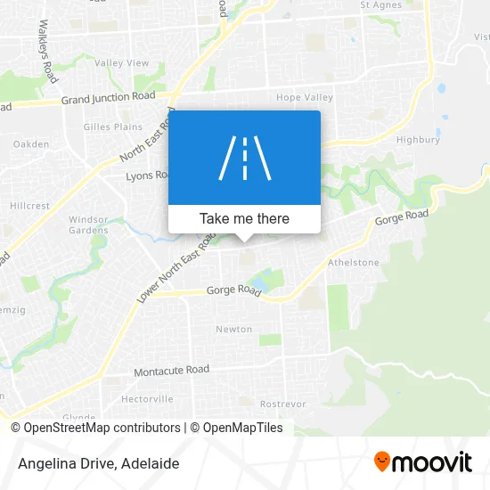 Angelina Drive map
