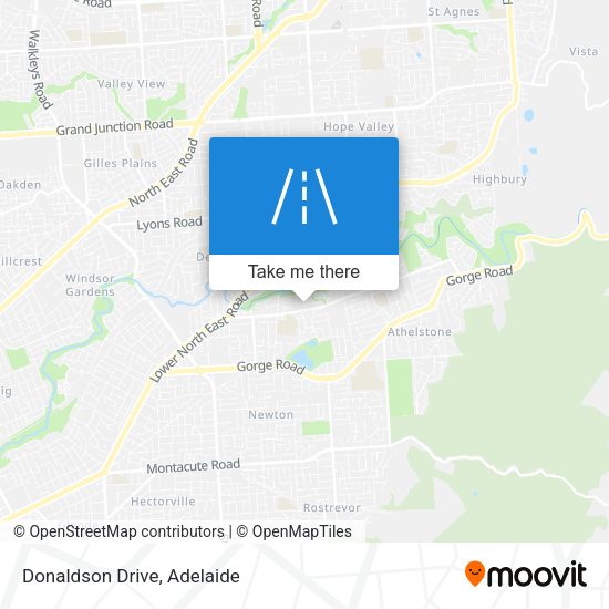 Donaldson Drive map