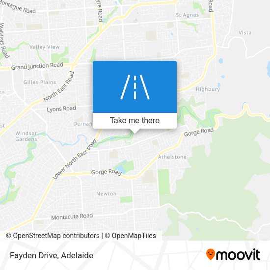 Fayden Drive map