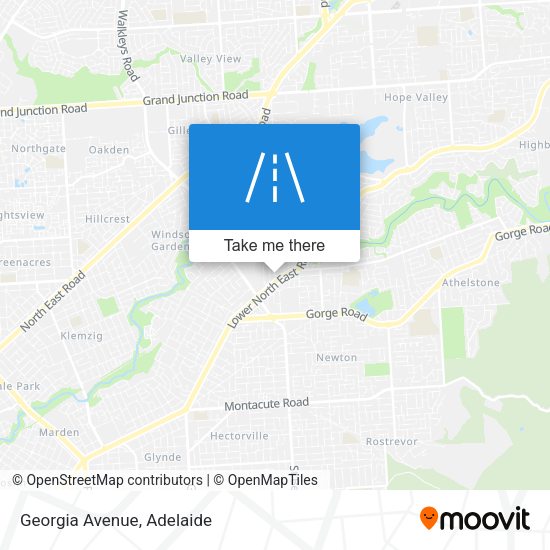 Georgia Avenue map
