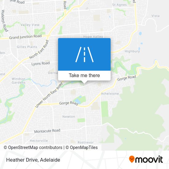 Heather Drive map