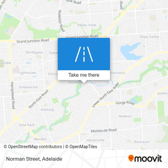 Norman Street map