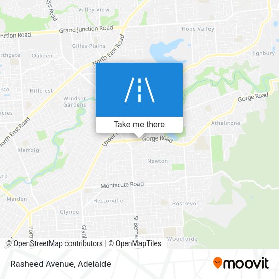 Rasheed Avenue map