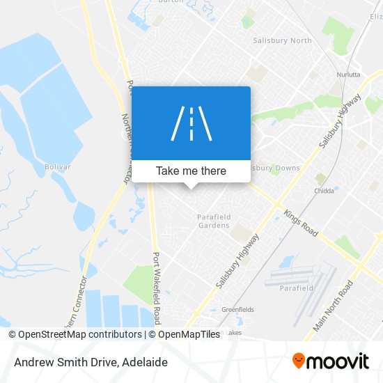 Andrew Smith Drive map