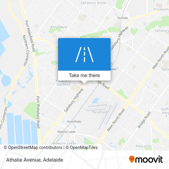 Athalie Avenue map