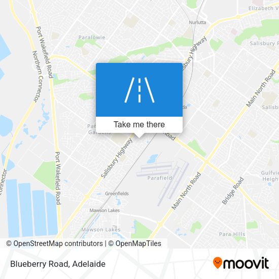 Blueberry Road map