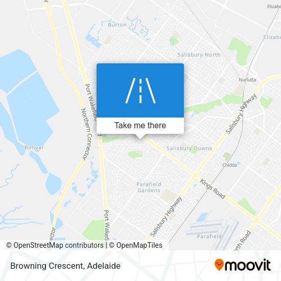 Browning Crescent map