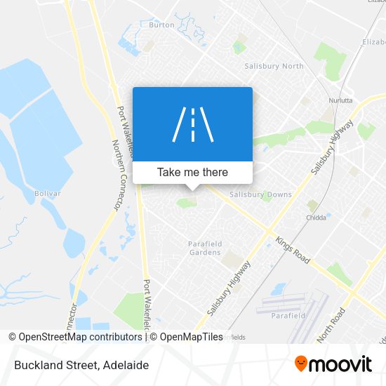 Buckland Street map