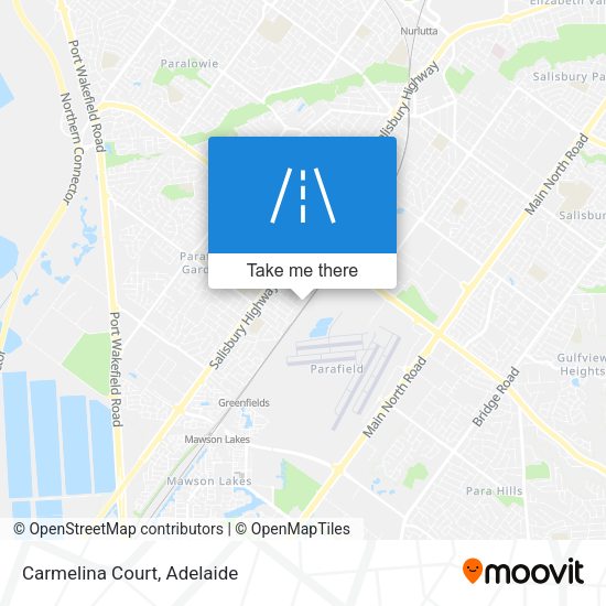 Carmelina Court map