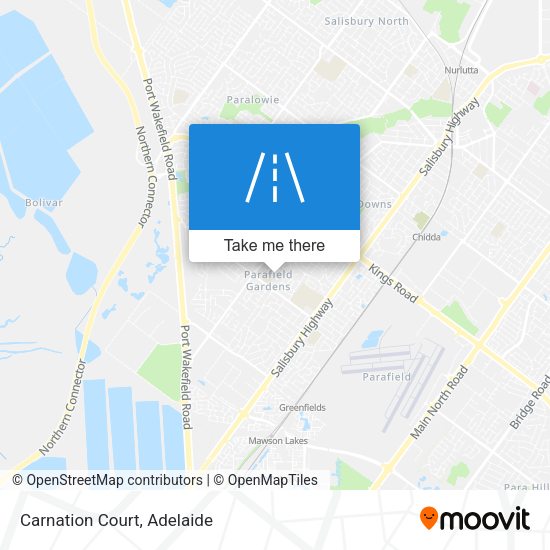 Carnation Court map