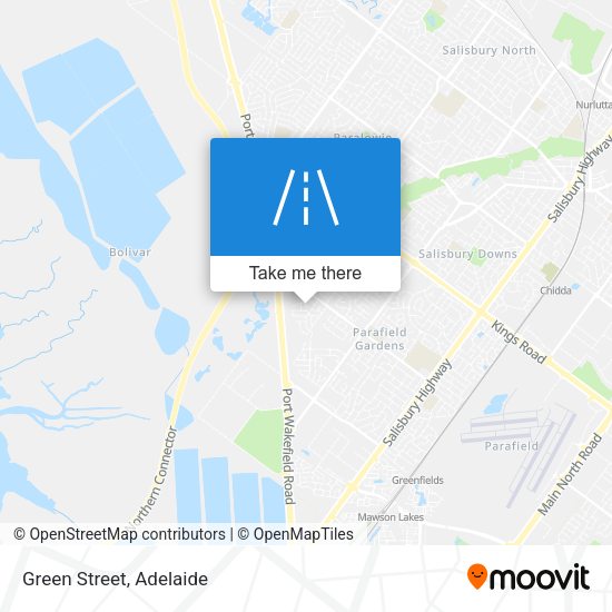 Green Street map