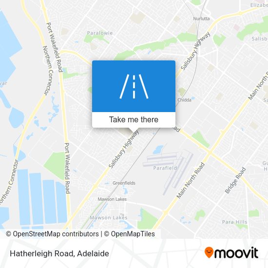Hatherleigh Road map