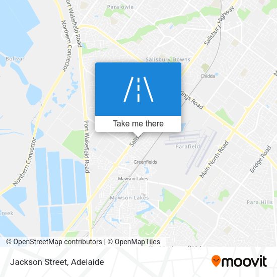 Jackson Street map