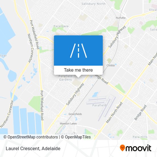 Laurel Crescent map