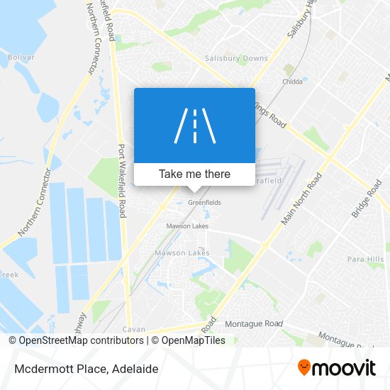 Mcdermott Place map