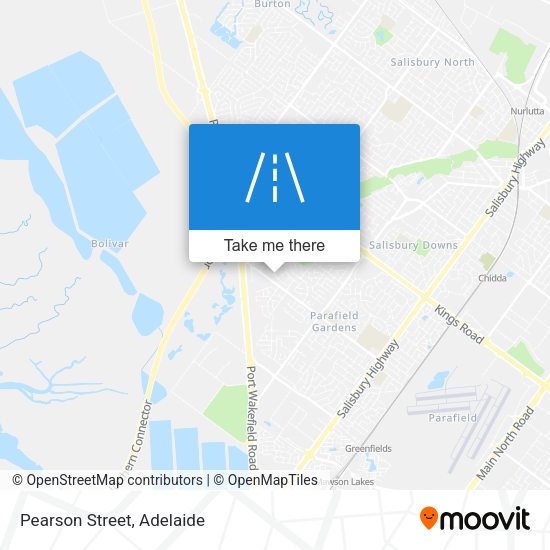 Pearson Street map