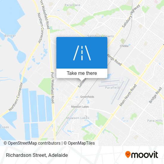Richardson Street map