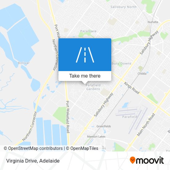 Virginia Drive map