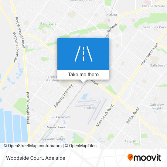 Woodside Court map
