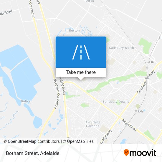Botham Street map