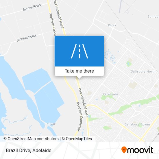 Brazil Drive map