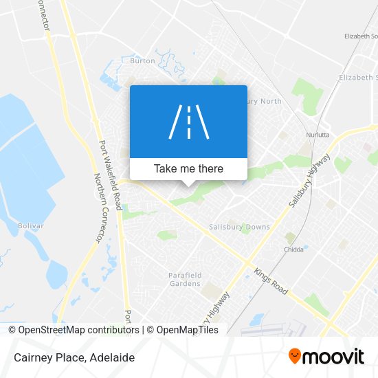Cairney Place map