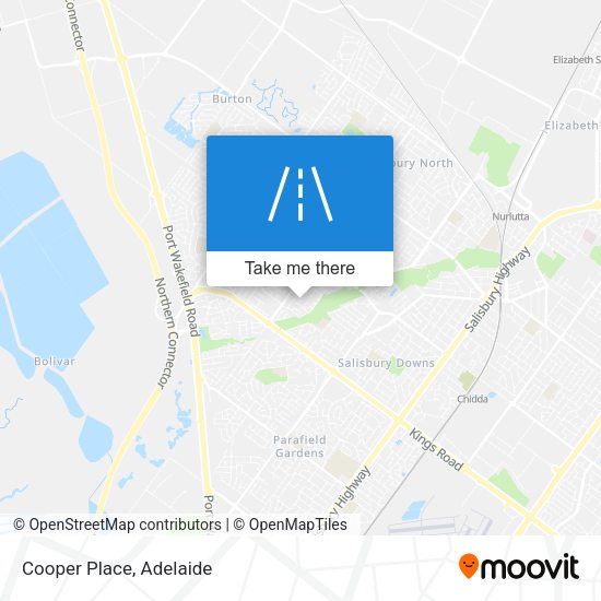 Cooper Place map