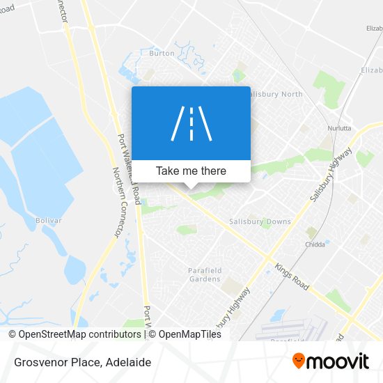 Grosvenor Place map