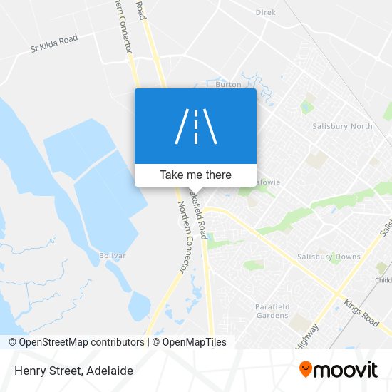 Henry Street map