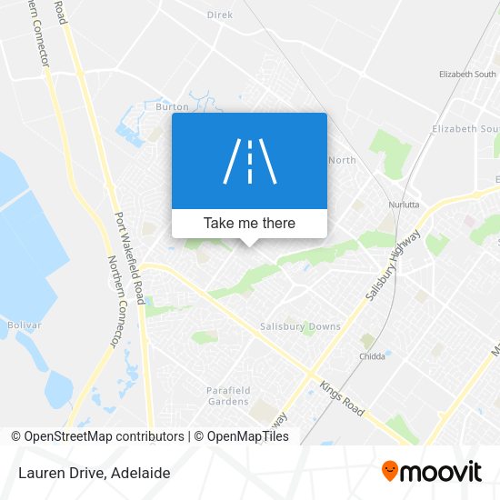 Lauren Drive map