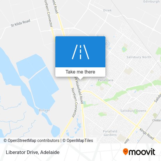 Liberator Drive map