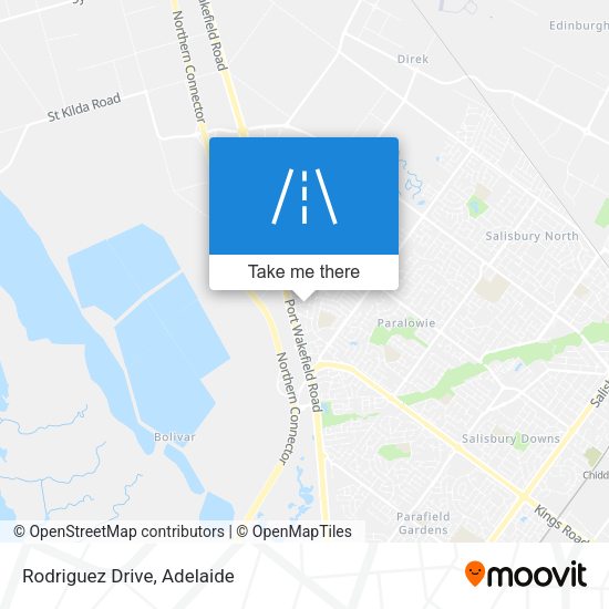 Rodriguez Drive map