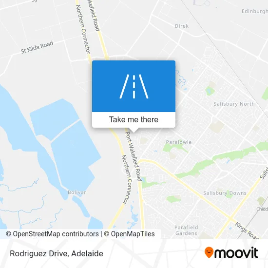 Mapa Rodriguez Drive