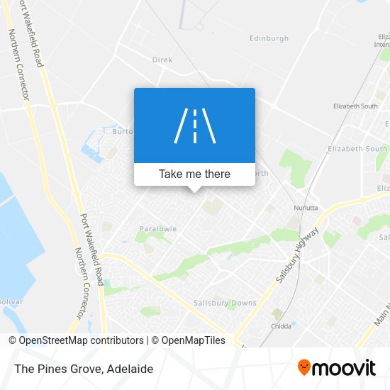 The Pines Grove map