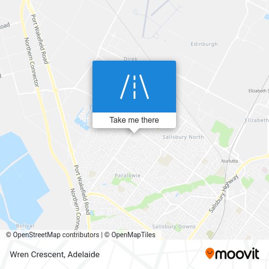 Wren Crescent map