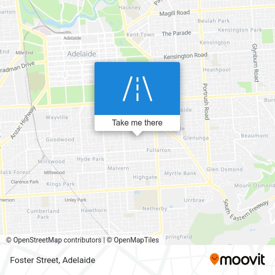 Foster Street map