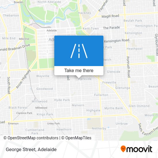 George Street map