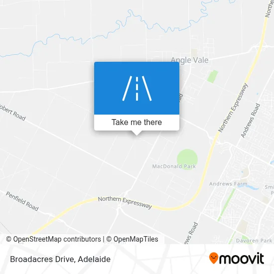 Broadacres Drive map