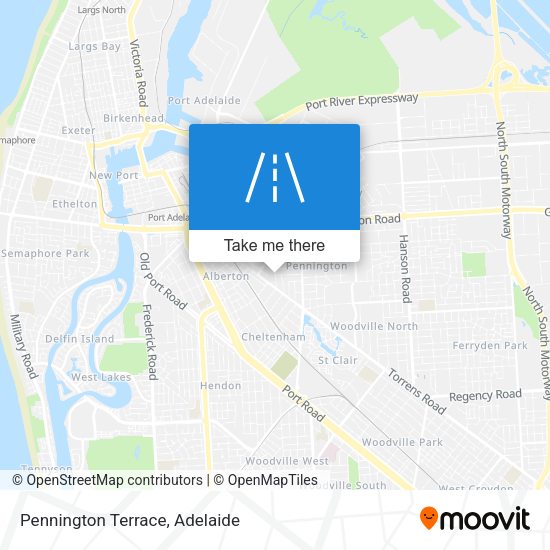 Pennington Terrace map