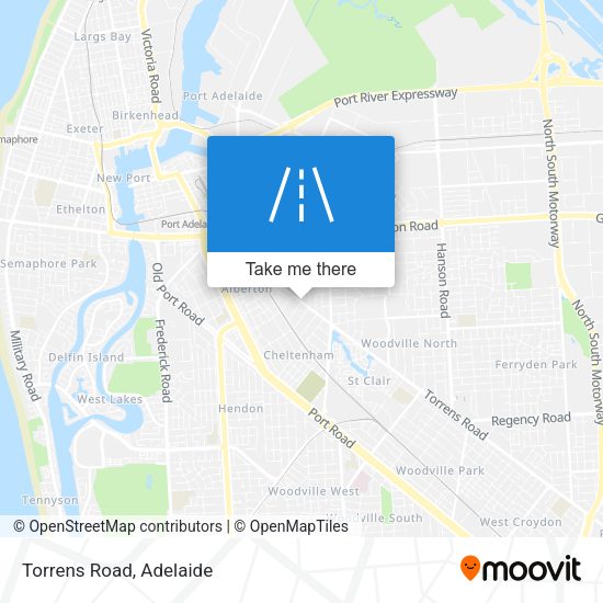 Torrens Road map
