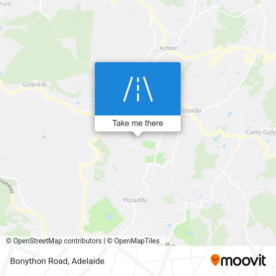 Bonython Road map