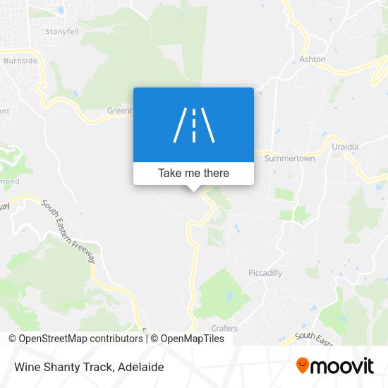Wine Shanty Track map